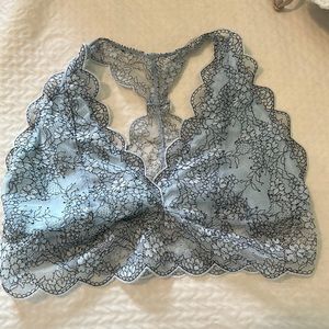 Lacey blue bralet